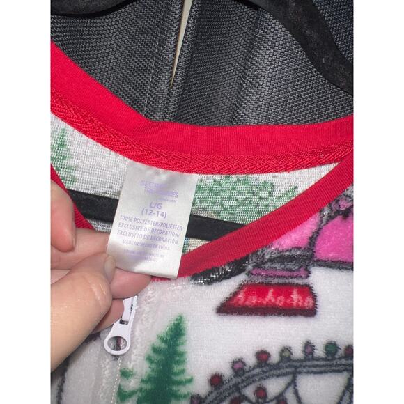 Ugly Christmas Sweater Onesie Xmas Size Large - Picture 2 of 3